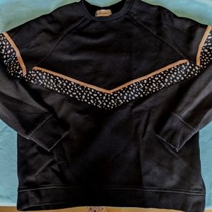 Sarah's Day x White Fox All I Do is Brunch Blackout Sweater L